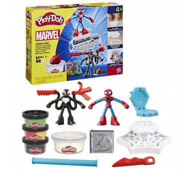 Lanza y atrapa Spiderman Marvel Play-Doh