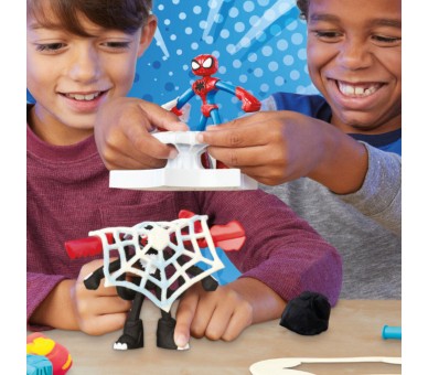 Lanza y atrapa Spiderman Marvel Play-Doh