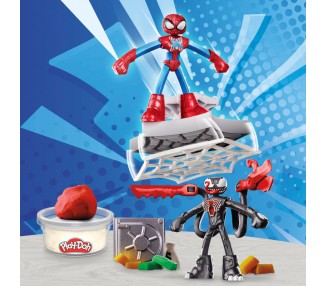 Lanza y atrapa Spiderman Marvel Play-Doh
