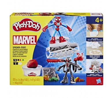 Lanza y atrapa Spiderman Marvel Play-Doh