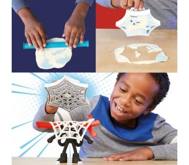 Lanza y atrapa Spiderman Marvel Play-Doh