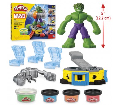 Aplasta y moldea Hulk Marvel Play-Doh