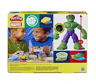 Aplasta y moldea Hulk Marvel Play-Doh
