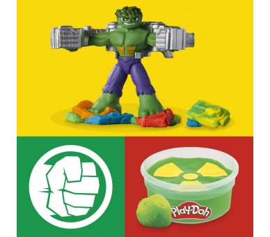 Aplasta y moldea Hulk Marvel Play-Doh