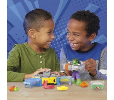 Aplasta y moldea Hulk Marvel Play-Doh