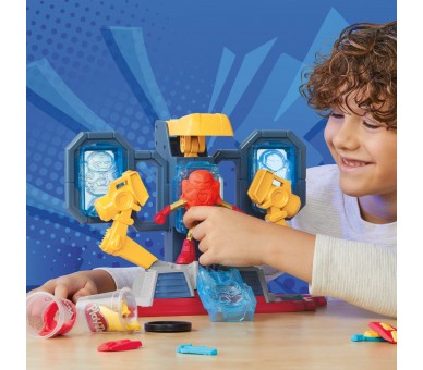 Laboratorio de armaduras Iron Man Marvel Play-Doh