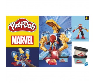 Laboratorio de armaduras Iron Man Marvel Play-Doh