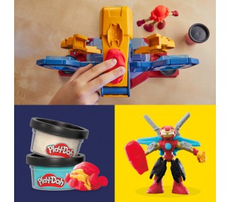 Laboratorio de armaduras Iron Man Marvel Play-Doh