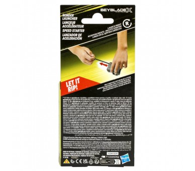 Lanzador de aceleracion oficial Beyblade X