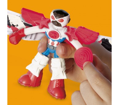 Moto cortadora del Capitan America Marvel Play-Doh