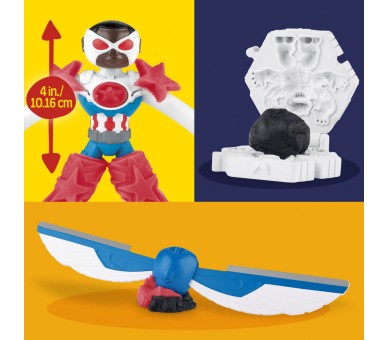 Moto cortadora del Capitan America Marvel Play-Doh