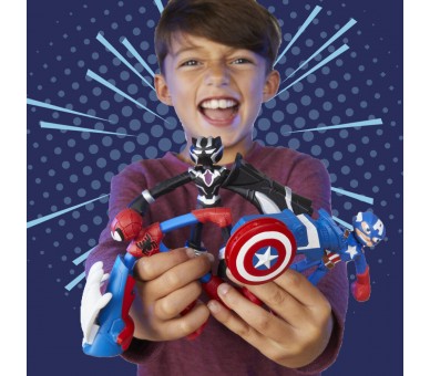 Moto cortadora del Capitan America Marvel Play-Doh