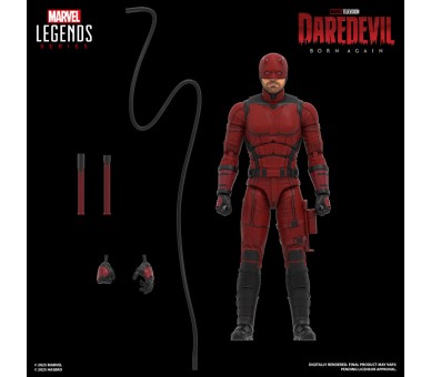 Figura Daredevil Born Again Daredevil Marvel Legends 15cm