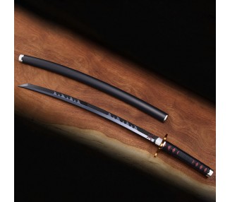 Replica Nichirin Sword Tanjiro Kamado Kyojuro Rengokus Sword Guard Demon Slayer Kimetsu no Yaiba 88cm