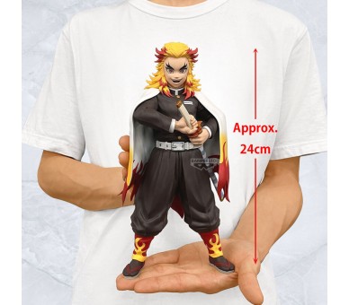 Figura Kyojuro Rengoku Grandista Demon Slayer Kimetsu no Yaiba 24cm