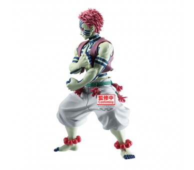 Figura Akaza Grandista Demon Slayer Kimetsu no Yaiba 22cm
