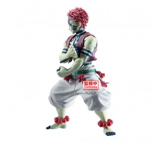 Figura Akaza Grandista Demon Slayer Kimetsu no Yaiba 22cm
