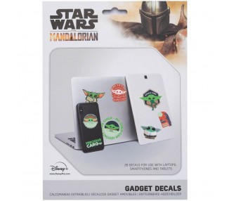 Set pegatinas reutilizables Mandalorian Star Wars
