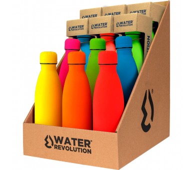 Botella Fluor Water Revolution 500ml surtido