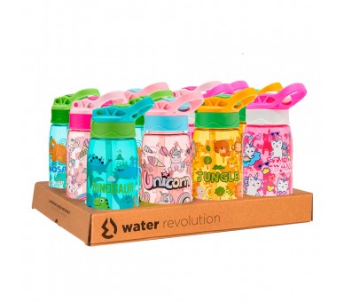 Cantimplora Water Revolution 500ml tritan surtido