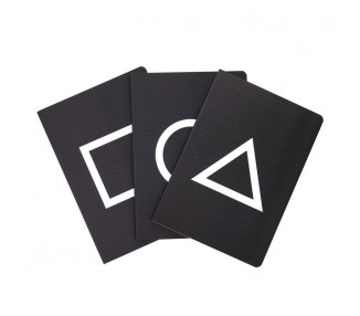 Set 3 cuadernos A5 El Juego del Calamar