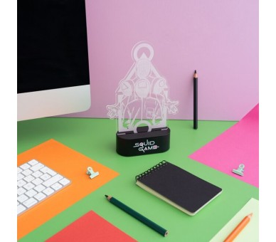 Lampara Led El Juego del Calamar