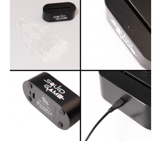 Lampara Led El Juego del Calamar