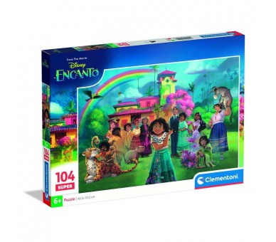 Puzzle super Encanto Disney 104pzs