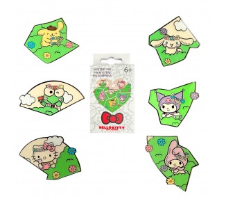 Blind Box Mystery Enamel Pin Hello Kitty and Friends Loungefly surtido