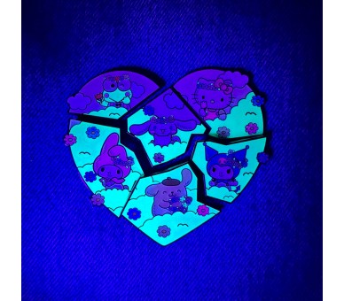 Blind Box Mystery Enamel Pin Hello Kitty and Friends Loungefly surtido