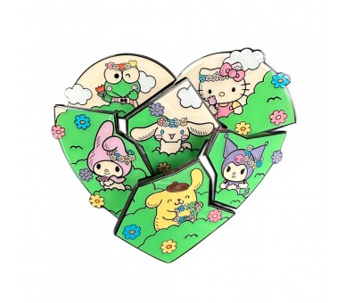 Blind Box Mystery Enamel Pin Hello Kitty and Friends Loungefly surtido