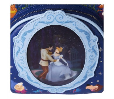Mochila lenticular 75th Anniversary La Cenicienta Disney Loungefly 26cm