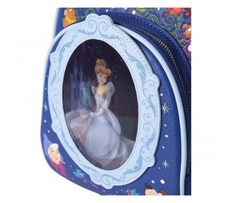 Mochila lenticular 75th Anniversary La Cenicienta Disney Loungefly 26cm