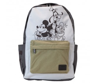 Mochila nylon Mickey and Friends Disney Loungefly 44cm