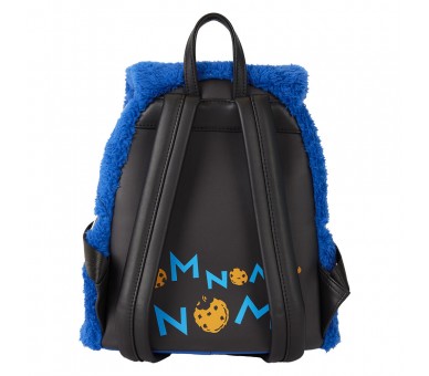 Mochila peluche + monedero Cookie Monster Barrio Sesamo Loungefly