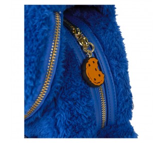Mochila peluche + monedero Cookie Monster Barrio Sesamo Loungefly