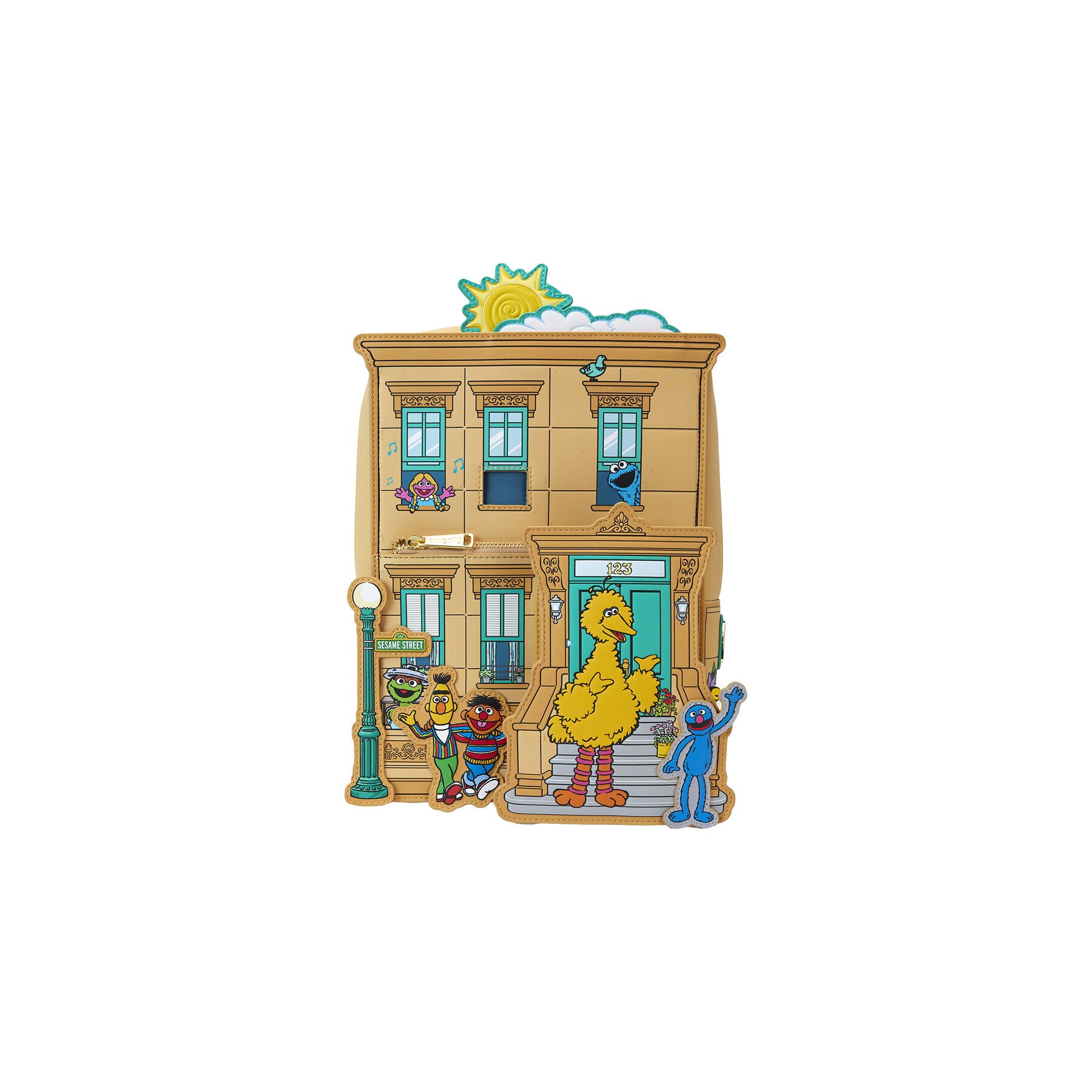 Mochila Corner Barrio Sesamo Loungefly 30cm