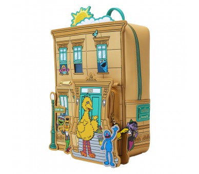 Mochila Corner Barrio Sesamo Loungefly 30cm
