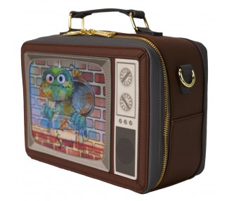 Bolso bandolera lenticular Retro TV Barrio Sesamo Loungefly