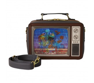 Bolso bandolera lenticular Retro TV Barrio Sesamo Loungefly