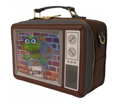 Bolso bandolera lenticular Retro TV Barrio Sesamo Loungefly