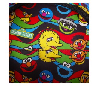 Bolso bandolera lenticular Retro TV Barrio Sesamo Loungefly