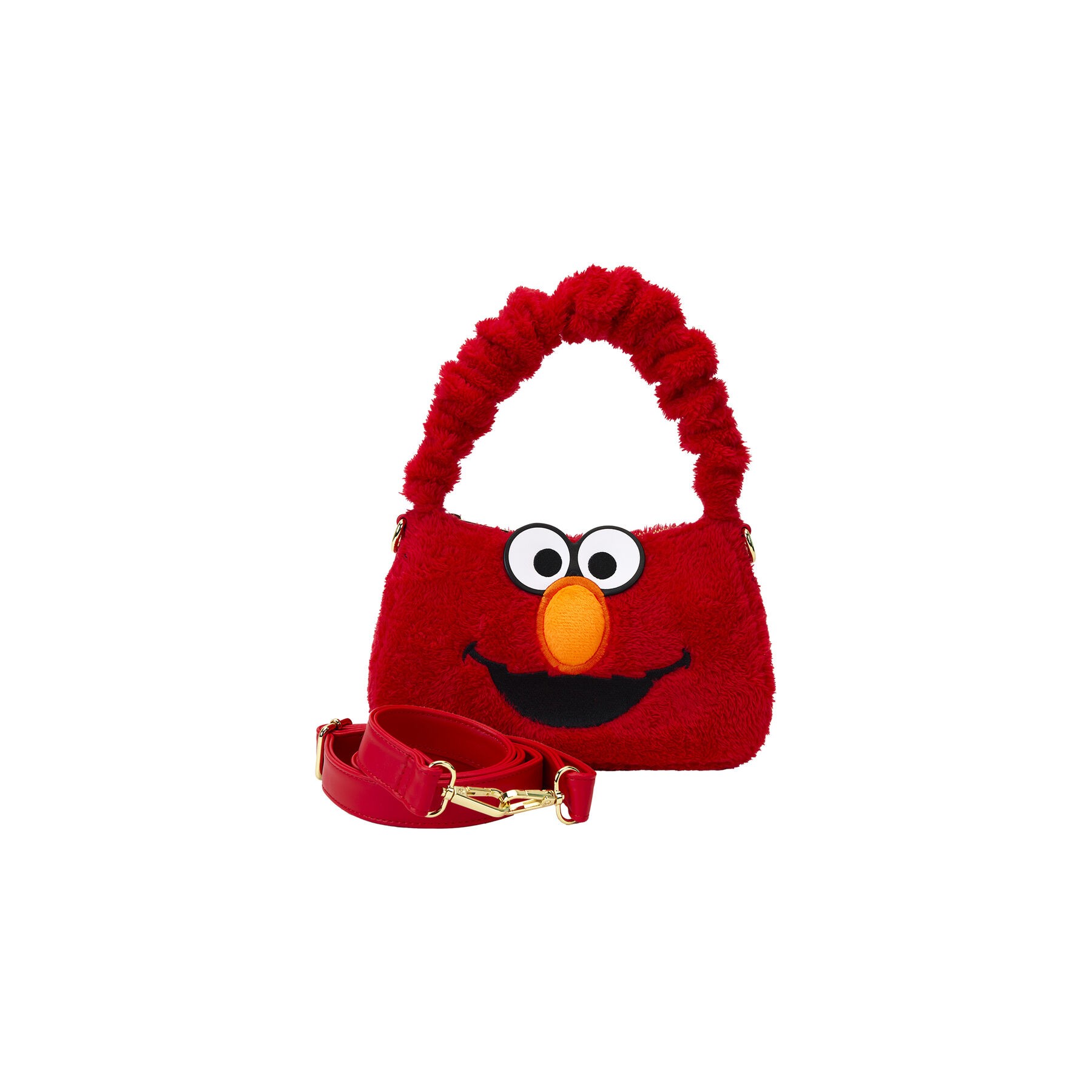 Bolso peluche Elmo Barrio Sesamo Loungefly
