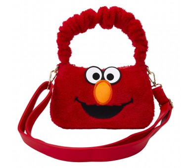 Bolso peluche Elmo Barrio Sesamo Loungefly