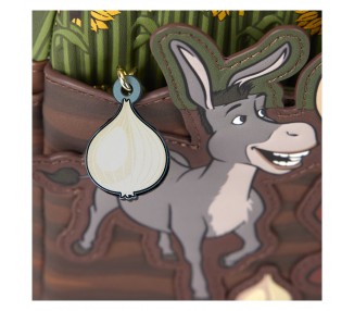 Mochila Vibraciones Primaverales Shrek Loungefly 26cm