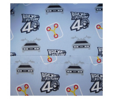 Mochila 40th Anniversary Regreso al Futuro Loungefly 26cm