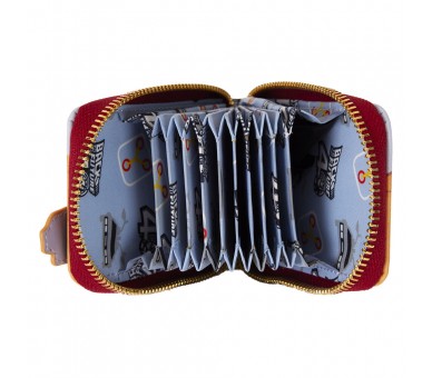 Tarjetero 40th Anniversary Delorean Accordion Regreso al Futuro Loungefly