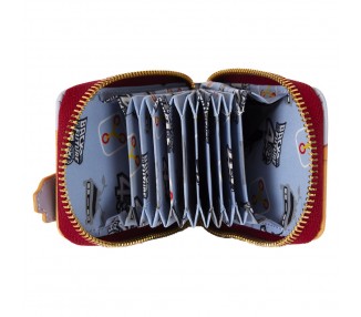 Tarjetero 40th Anniversary Delorean Accordion Regreso al Futuro Loungefly