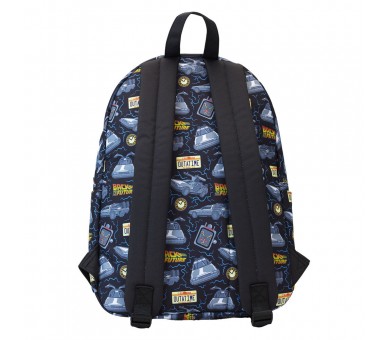 Mochila nylon 40th Anniversary Regreso al Futuro Loungefly 44cm