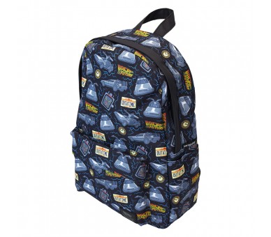 Mochila nylon 40th Anniversary Regreso al Futuro Loungefly 44cm
